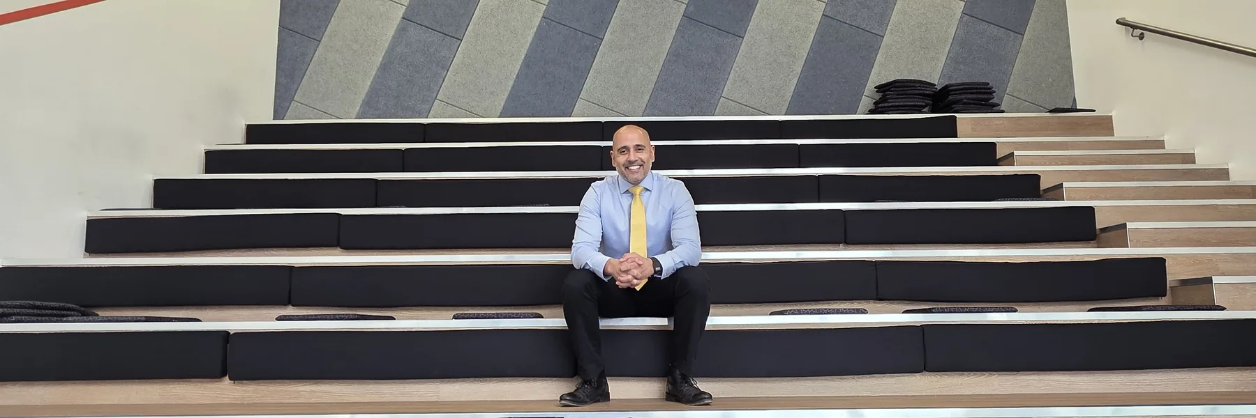 Zeeshan Mallick during a global founder and investor gathering